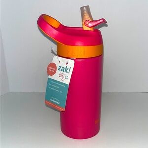 Zak! Children’s Pink and Orange Water Bottle